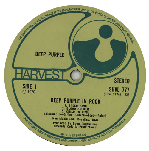Deep Purple - King Of Rock 85 / LPレコード DEEP PURPLE –